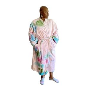 Robe Terry Custom Tie Dye Up Cycled One Size